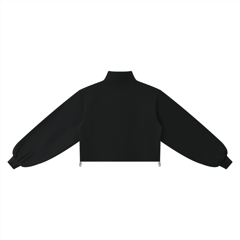 @NGELS Women’s Mock-Neck Quarter-Zip Sweatshirt