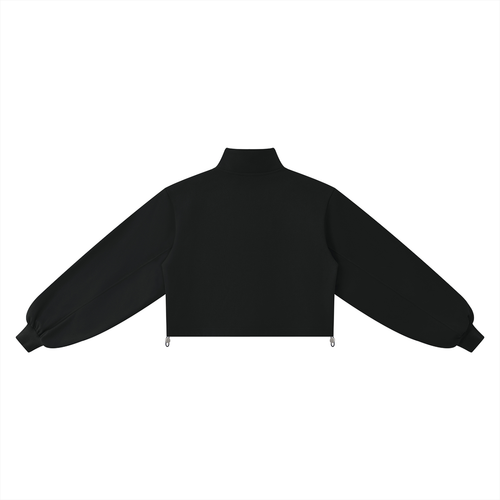 @NGELS Women’s Mock-Neck Quarter-Zip Sweatshirt