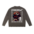 [FUN]ERaL* SAINT MICHEAL Hand-Frayed Sweater