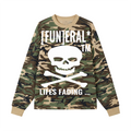 [FUN]ERAL* Waffle Boxy Long Sleeve T-Shirt