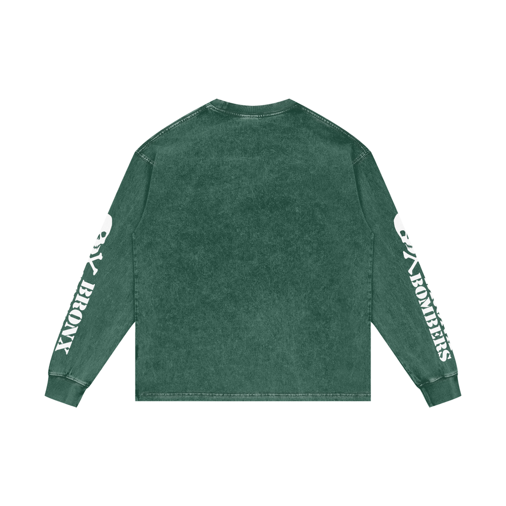 Acid Wash Long Sleeve T-Shirt