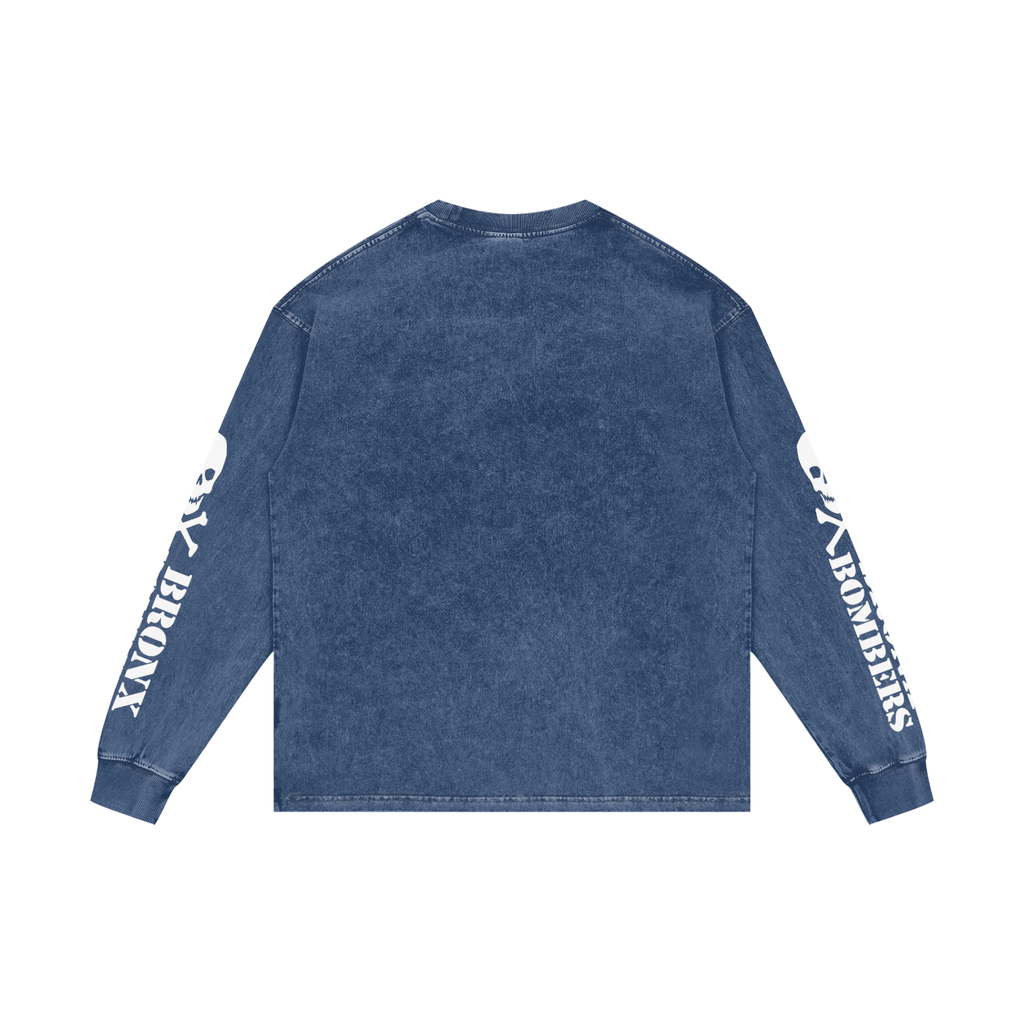 Acid Wash Long Sleeve T-Shirt