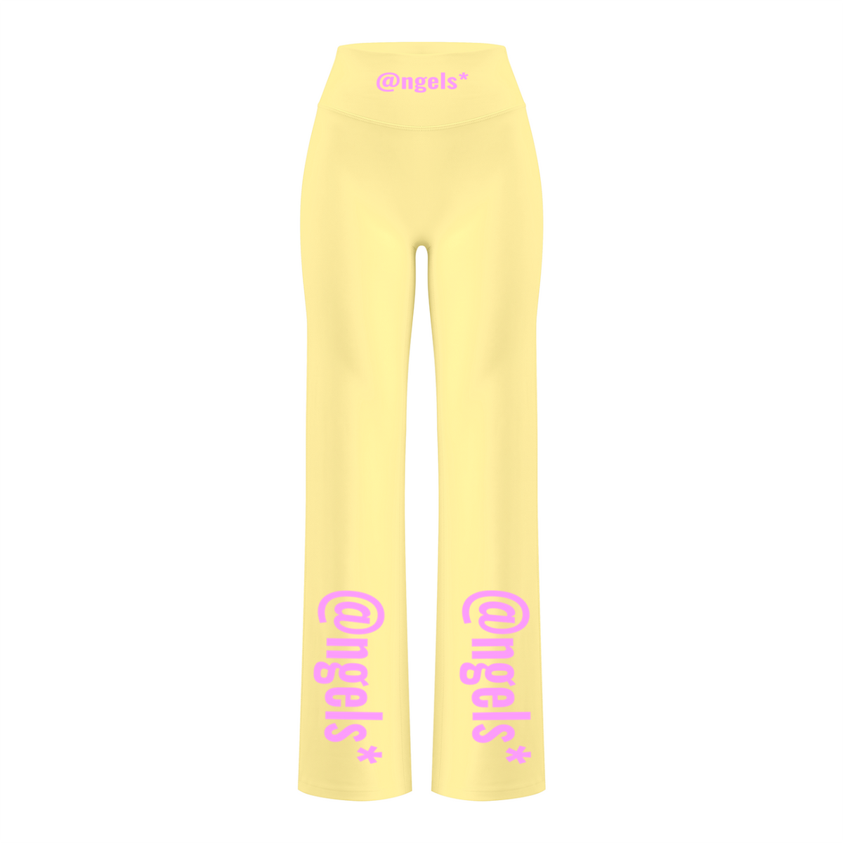 @NGELS* HIGH Waisted Straight Leg Yoga pants