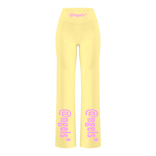 @NGELS* HIGH Waisted Straight Leg Yoga pants