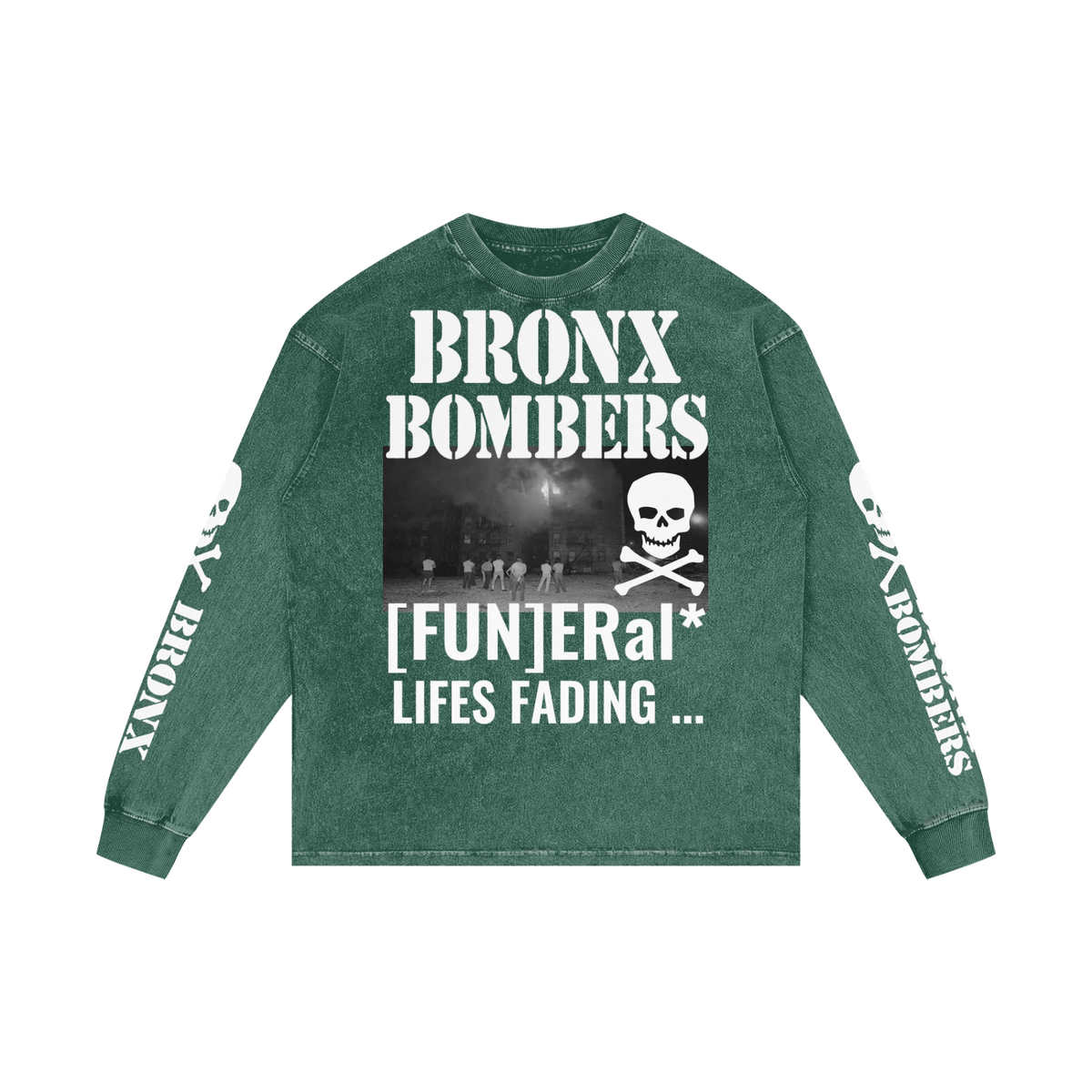 Acid Wash Long Sleeve T-Shirt