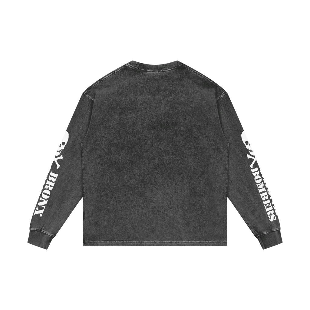 Acid Wash Long Sleeve T-Shirt