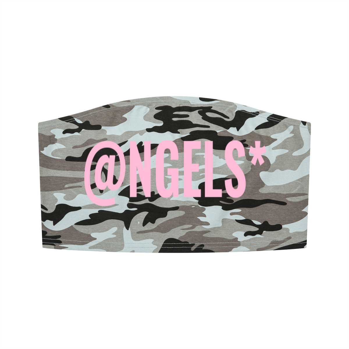 @ngels Women’s Camo Cropped Tube Top