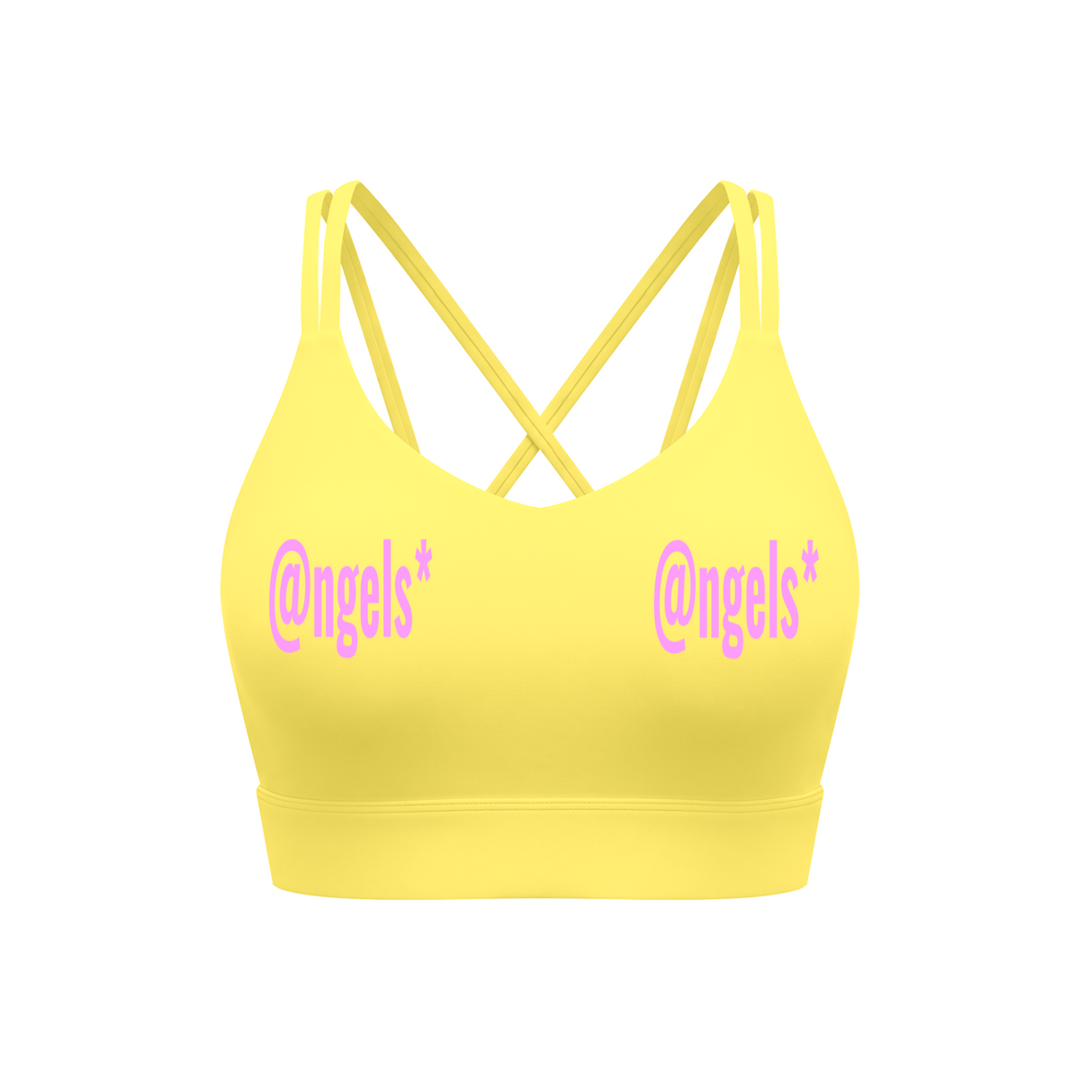 @ngels*  Cropped Yoga Sport Bra