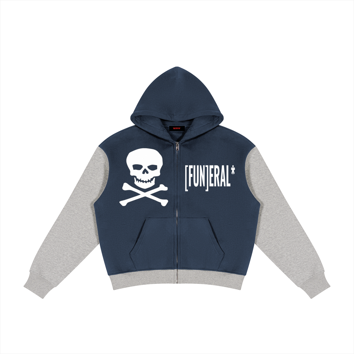 [FUN]ERaL* Fleece Full Zip Hoodie