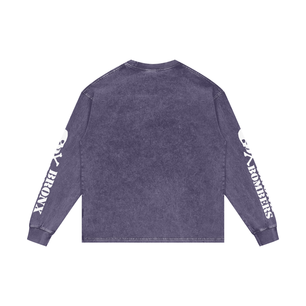 Acid Wash Long Sleeve T-Shirt