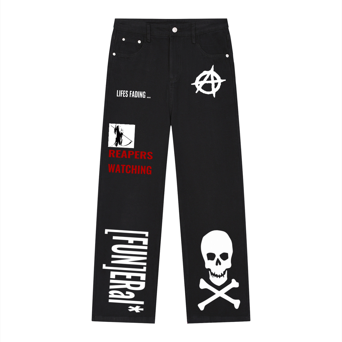 "REAPER" lightweight Straight Leg Jeans
