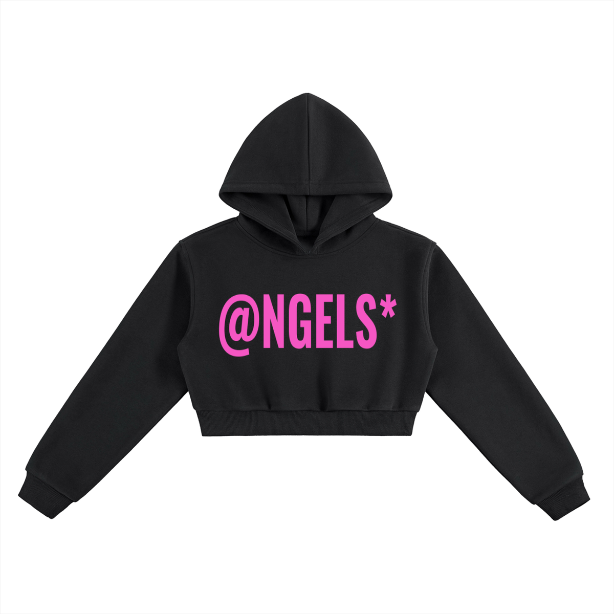 @NGELS* Essential Cropped Hoodie