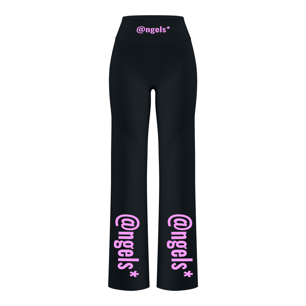 @NGELS* HIGH Waisted Straight Leg Yoga pants