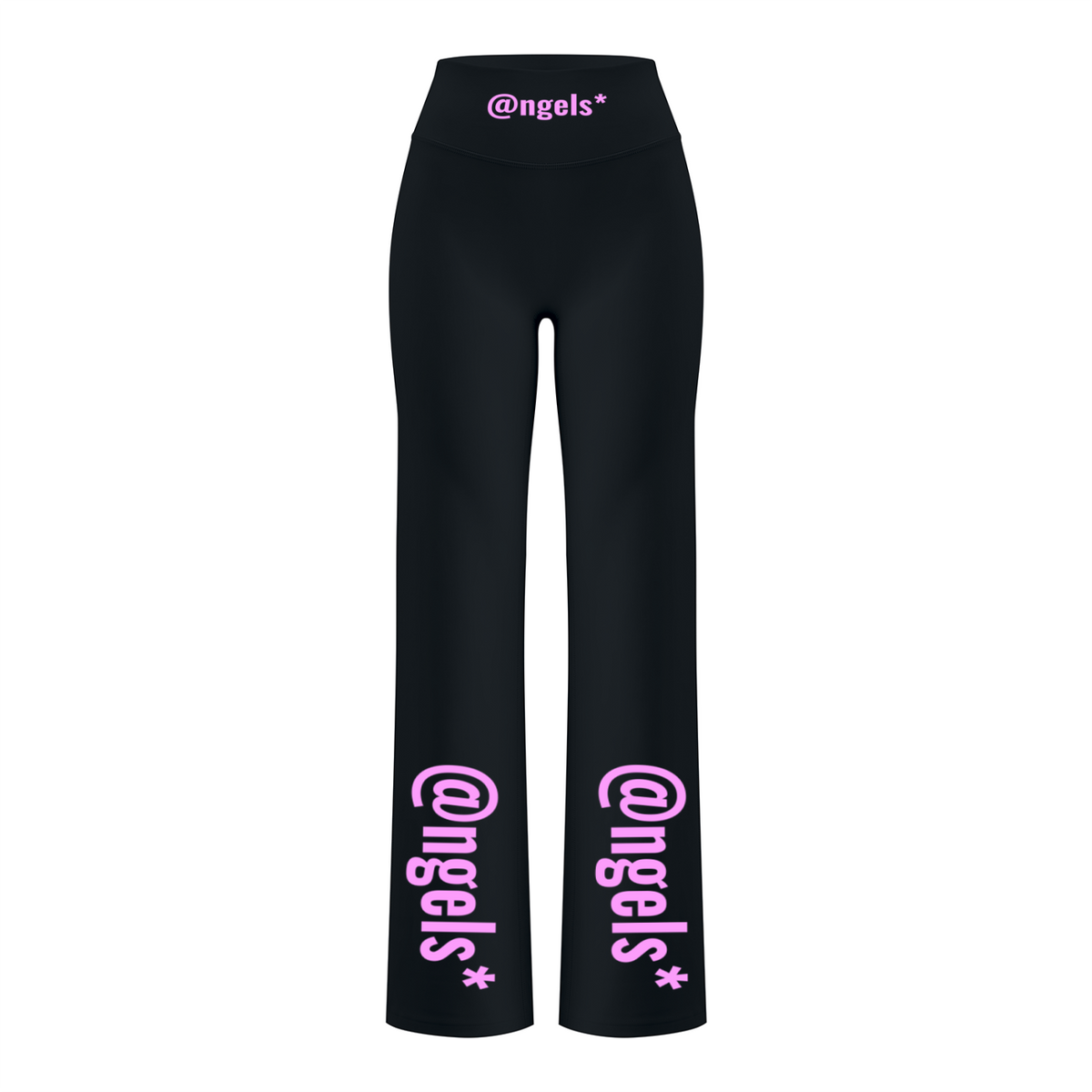 @NGELS* HIGH Waisted Straight Leg Yoga pants